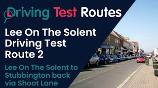 Lee On The Solent Driving Test Route 2 [upl. by Duncan]