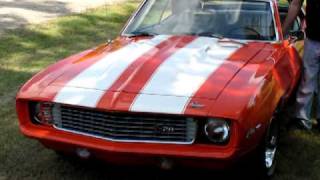 1969 RS Camaro showing headlight doors working [upl. by Reivad595]