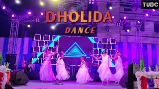 Dholida song  Dance performance  TUDC [upl. by Lleuqar654]