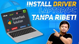 Cara Install Driver Laptop atau Komputer dengan Driver Pack Solution [upl. by Akirre]