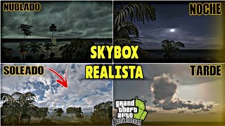 🥵SKYBOX REALISTA PARA GTA SA ANDROID CIELO REALISTAMEDIAFIRE [upl. by Nagey696]