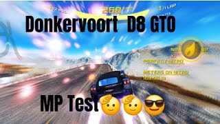 Donkervoort D8 GTO MP test👽👻👻 [upl. by Elletsyrk]