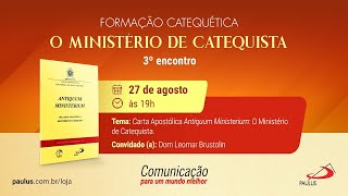 Live Formação Catequética – O Ministério de Catequista [upl. by Lyontine30]