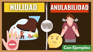 ➡️Diferencias entre Nulidad y Anulabilidad del Acto Administrativo【Explicado con Ejemplos [upl. by Breanne]