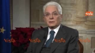 Mattarella quotTuteliamo i risparmiatori per ristabilire un clima di fiduciaquot [upl. by Leonore]