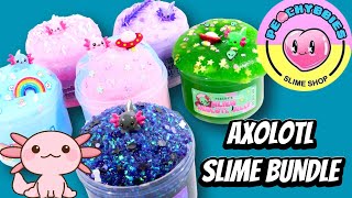 Peachybbies Axolotl Slime Bundle peachybbies Peachybbies slime [upl. by Luar]