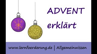 Advent erklärt  was ist der ✅ Advent [upl. by Airod]