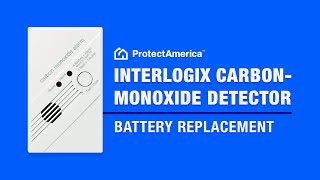 Battery Replacement Interlogix Carbon Monoxide Detector [upl. by Monique982]