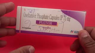 Fluvir Capsule  Best AntiViral Medicine  Oseltamivir Schedule H1 Drug Uses  Precaution amp Review [upl. by Chev]