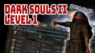 DARK SOULS II SOTFS SL1 vs Challenging Bosses [upl. by Porte]