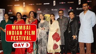 Sharmila Tagore Saif Ali Khan Manoj Bajpayee amp Others Present At MAMI Mumbai Indian Film Festival [upl. by Knowland]