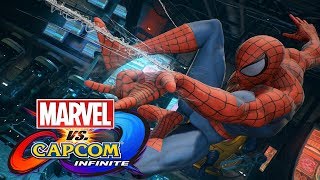 Marvel VS Capcom Infinite SpiderMans Theme Classic Theme [upl. by Itagaki706]