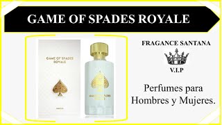 ¡¡OJO Adquiere esta fragancia  Game of spades Royale Jo Milano Paris ¿ TriBeCa Bond No 9 [upl. by Sherburn673]