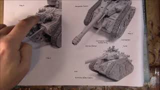 Warhammer 40000 Leman Russ Tank Unboxing and Forgeworld Death Korps of Krieg Vanquisher unboxing [upl. by Aivatan]