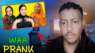 RAYAAN BAJAAJ WAXEDA WAA PRANK REACTION BUUQIISA WATO [upl. by Neelcaj823]