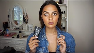 NARS Radiant Tinted Moisturiser Review  Roxanne Newson [upl. by Anialam]