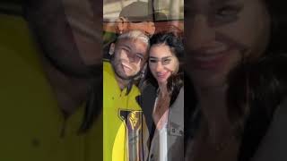 Neymar and his wife A glimpse into their love storyshorts [upl. by Yenar987]