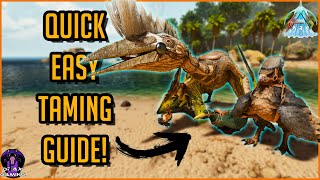 HOW to Tame MOST FLYERS in Ark Survival Ascended   EASY Tips Tricks amp Traps GUIDE ASA [upl. by Ahsenroc749]