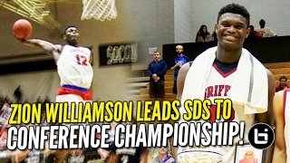 Zion Williamson Leads Spartanburg Day to SCISA Regional Championship Raw Highlights [upl. by Danielle]