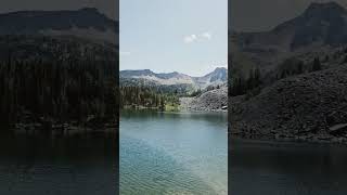 Tanglefoot Lake BC Canadian Rockiesmountains lake shorts beautiful nature beauty adventure [upl. by Ozner]