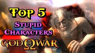 Top 5 Stupid Characters in God of War [upl. by Rosemaria]