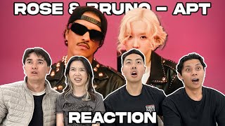 THIS IS TOO CATCHY  ROSÉ amp Bruno Mars  APT REACTION [upl. by Jena904]