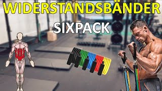 81 Übungen für Bauch amp Sixpack mit Widerstandsbändern Fitness Band für Zuhause oder Unterwegs [upl. by Alekahs991]