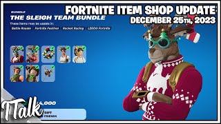 CHRISTMAS SHOP Fortnite Item Shop December 25th 2023 Fortnite Battle Royale [upl. by Ardene]