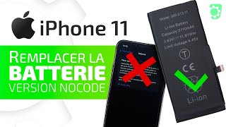 Changer la batterie sans message derreur sur liPhone 11  Tuto Bricophone [upl. by Zobe]