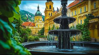 Hidden Gem in the Czech Republic 🇨🇿  Walking Tour of Marianske Lazne  Europe’s Spa Oasis 4K [upl. by Dloraj290]