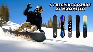 5 Freeride Snowboard Picks for 2023  Snowboard Magazine [upl. by Ahsiruam]