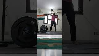 150 kg Barbell Deadlift and 28 kg Kettlebell Hardstyle Snatch round 2 [upl. by Fogel152]