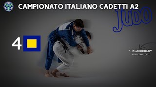 Judo  Campionato Italiano Cadetti A2 2024  Maschile  Tatami 4 [upl. by Leiser]