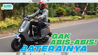 MOTOR LISTRIK YADEA E8S PRO JARAK TEMPUHNYA SEKALI NGECAS GAK BIKIN KHAWATIR  ELMO [upl. by Adialeda]