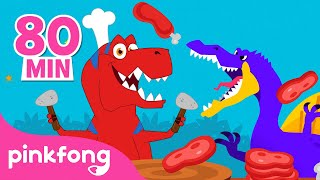 Dinosaurios para niños 🦖🦕  Recopilación  Pinkfong Canciones y Cuentos Infantiles [upl. by Airdnua]