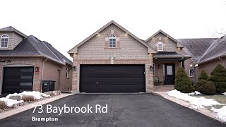 73 Baybrook Rd Brampton [upl. by Lane]