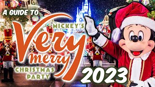 A Complete Guide to Mickeys Very Merry Christmas Party 2023  MVMCP  Disney World Christmas [upl. by Delorenzo]