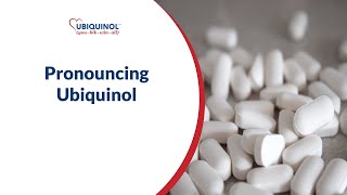 Pronouncing Ubiquinol [upl. by Ilahsiav272]