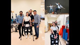 Muniba Mazari First Time Standing Up After 10 Years  Full Story  2019 [upl. by Enitsej]