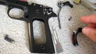 WE 1911 disassembly [upl. by Alyehc353]