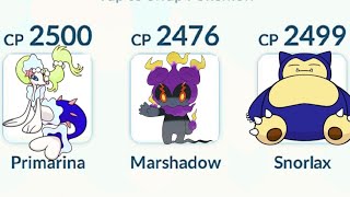 BEST TEAM ULTRA PRIMARINA LEAGUE MARSHADOW AND SNORLAX [upl. by Vyner]