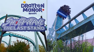 Drayton Manor quotShockwaves Last Standquot VLOG  November 2023 [upl. by Ardnayek]