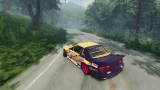 Super Smooth Drifting BeamNGDrive [upl. by Ennayhs]