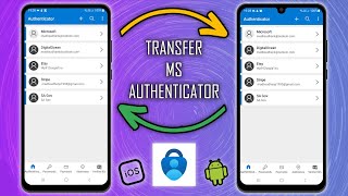 How to Transfer Microsoft Authenticator to a New Phone Android and iPhone  Easy Guide [upl. by Johna599]