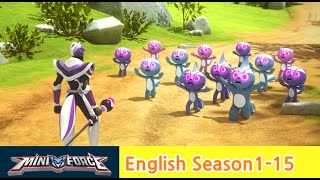 English verdub MINIFORCE Season1 Ep15Deadly Sweet Fragrance [upl. by Yhtimit]