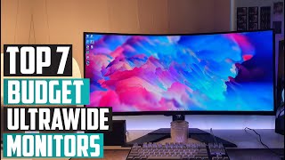 Finding the Perfect Monitor 7 Best Budget Ultrawide Picks [upl. by Nicko]