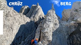 Mehrseillänge Klettern im Alpstein an den Kreuzbergen  Schmales Südrippli [upl. by Meisel]