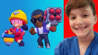 CONSIGO A BROCK Y JACKY EN BRAWL STARS 😎 [upl. by Stavro301]