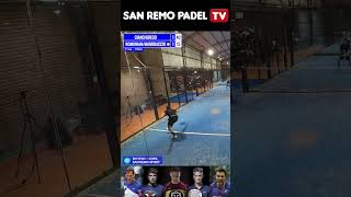 Uno de los puntos mas lindos de la final de 3ra padel sanremosport sanremopadeltv [upl. by Adamson]