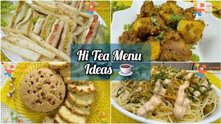 Hi Tea Menu Ideas  Pakistani Hi Tea recipes aimankabawarchikhana hitearecipe [upl. by Leivad]